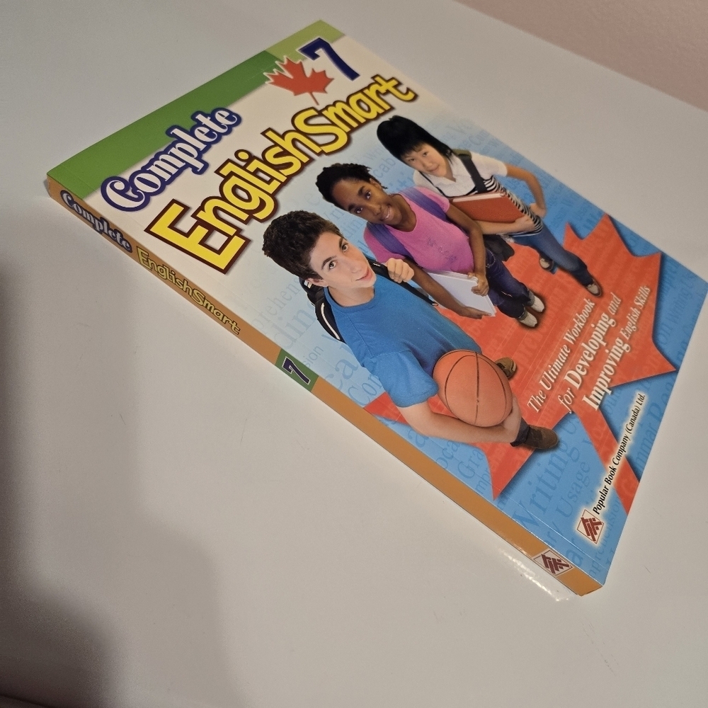 🌈NEW Complete EnglishSmart 7 Grade 7 Canadian Version Book - Picture 3 of 5